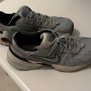 Nike Gray and Black Athletic Shoes